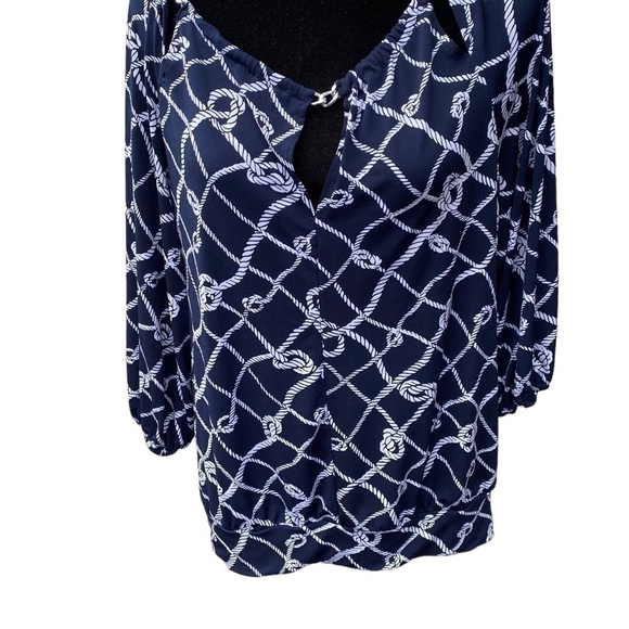New York and Company 7th avenue design studio blouse size medium. - Picture 2 of 13